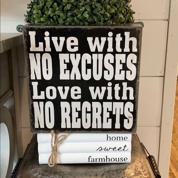 Wooden wall quote - Picture 8 of 9